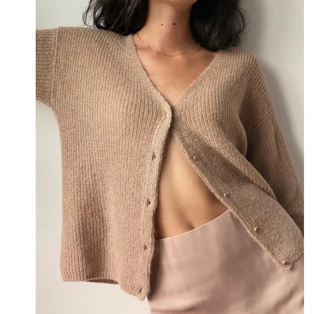 Aritzia Wilfred Front to Back Cardigan - Picture 1 of 15